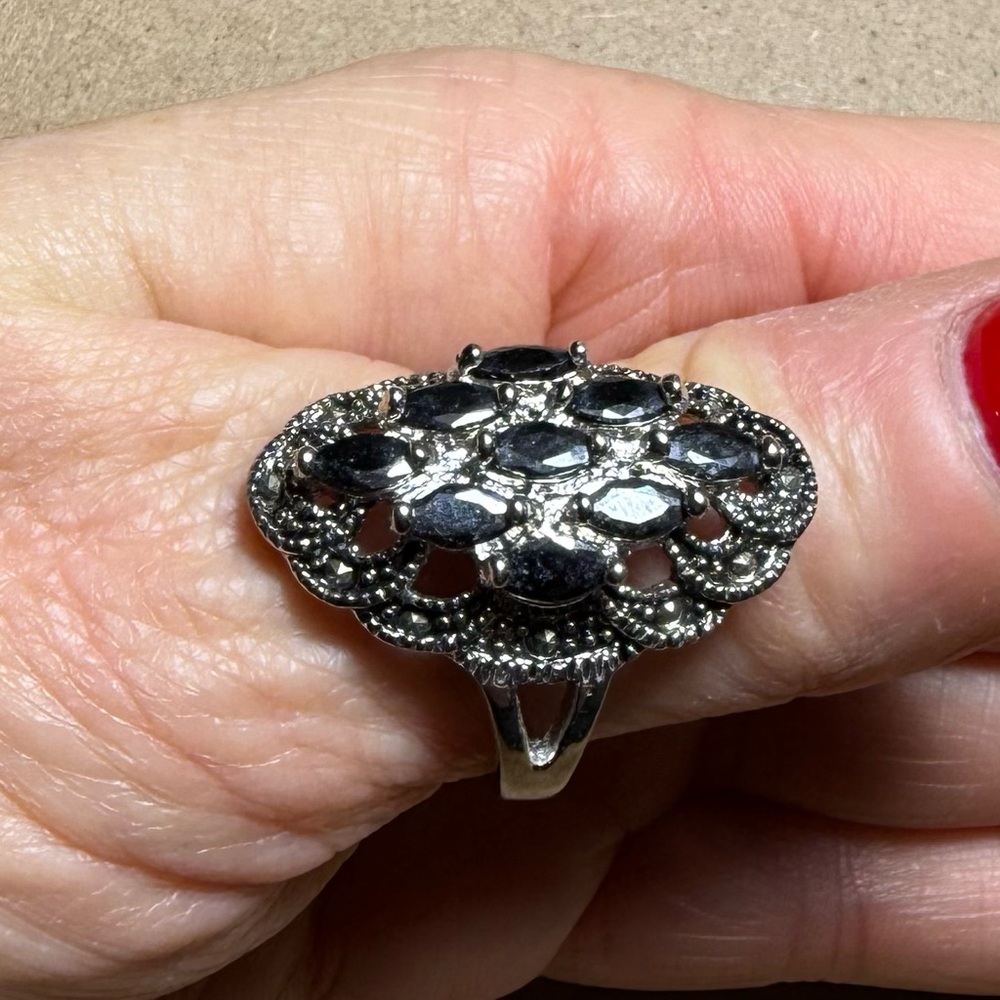 4 Elegant Gemstone Ring Set Bundle - image 6